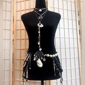 Handmade Mermaid Harness with Real Shells